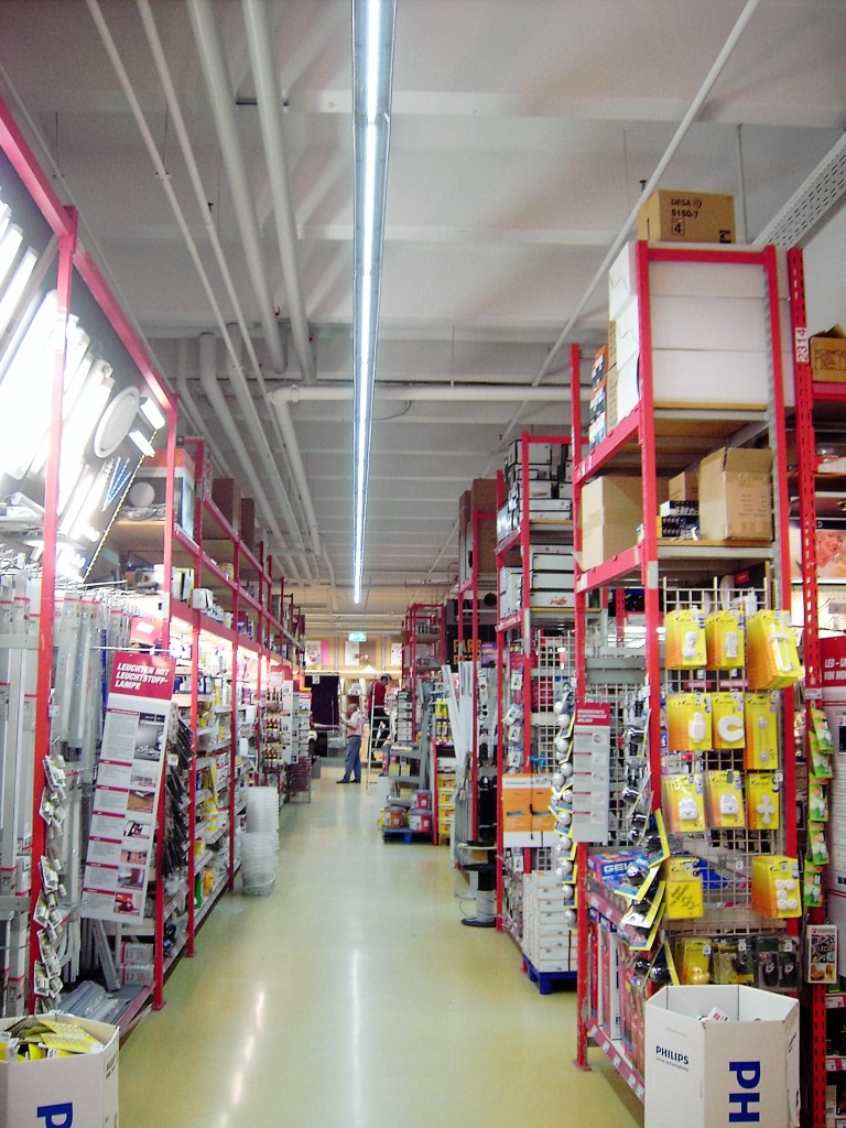 LED-Röhren: REWE Markt